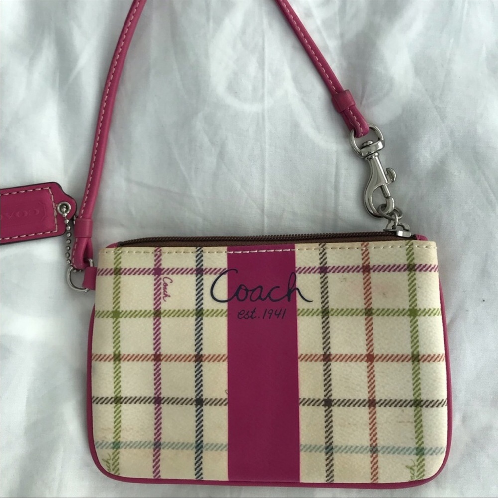 Authentic Coach wristlet